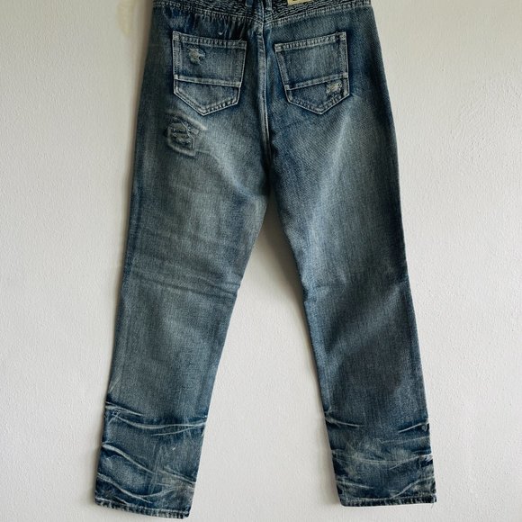 DENIM&RIVETS MEN'S JEANS Blue jeans size M - Picture 6 of 10